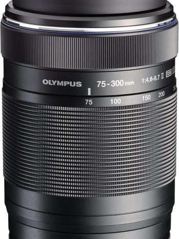 OLYMPUS M.Zuiko Digital 75-300mm F4.8-6.7 For Micro Four Thirds SYSTEM Camera, Compact Powerful Zoom lens, Outdoor
