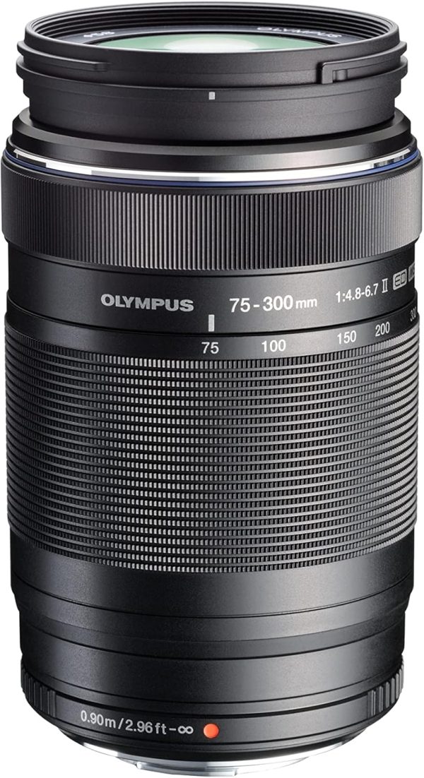 OLYMPUS M.Zuiko Digital 75-300mm F4.8-6.7 For Micro Four Thirds SYSTEM Camera, Compact Powerful Zoom lens, Outdoor