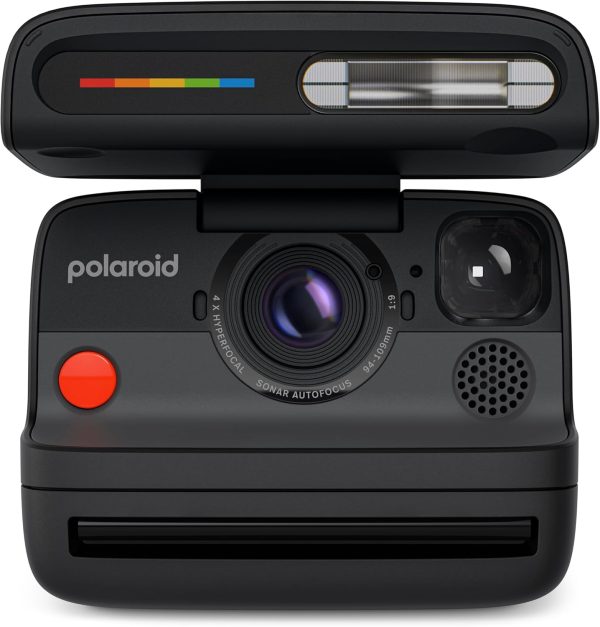 Flip Instant Camera + Color Film Bundle (16 Photos Included) - Black (6565) - Hyperfocal 4-Lens System, Sonar autofocus, and Sence Analysis with Bluetooth paired Companion app - Image 2